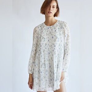 ARITZIA Wilfred Daydreamer Mini Dress Spring Medley Floral XS